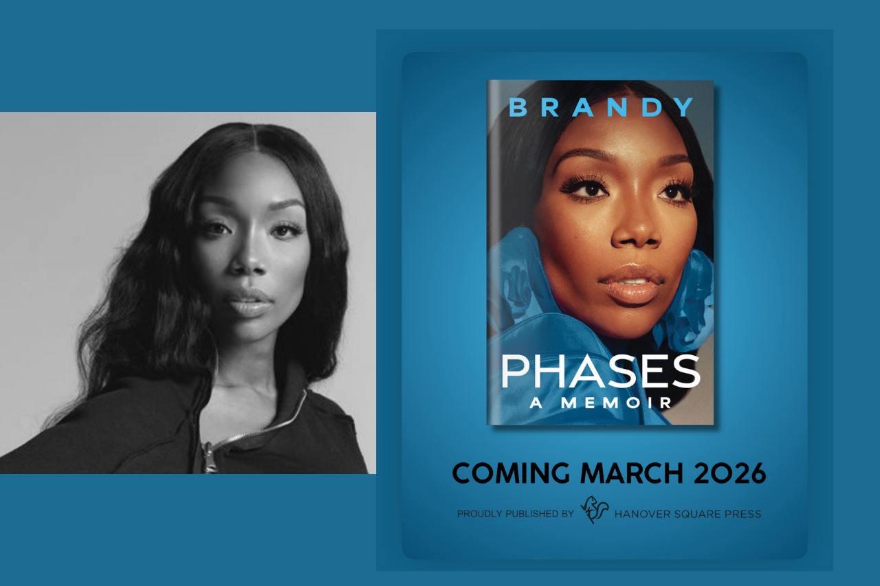 Brandy Reveals the Cover and Title of Her Memoir, Phases