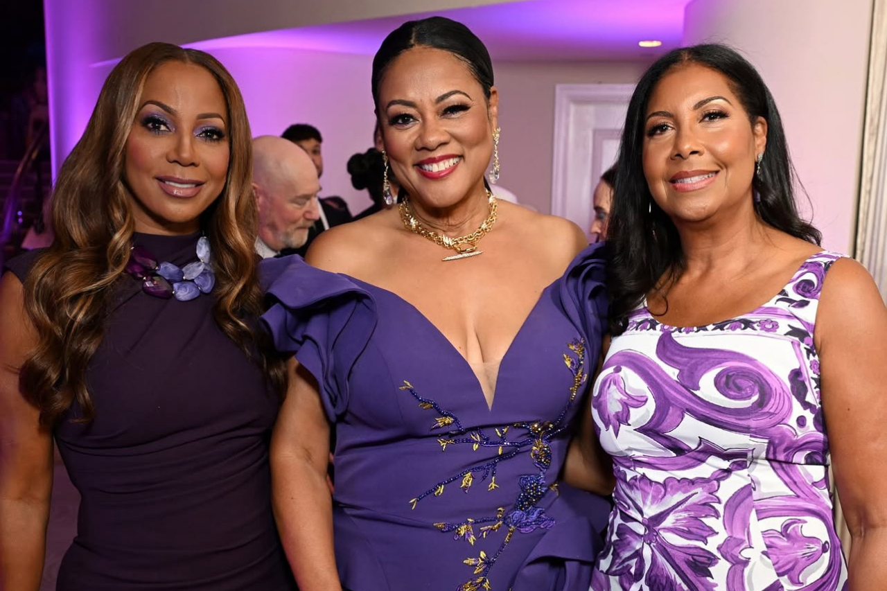 Cookie Johnson and Tina Knowles Honored at the Elizabeth Taylor AIDS Foundation Night of Compassion